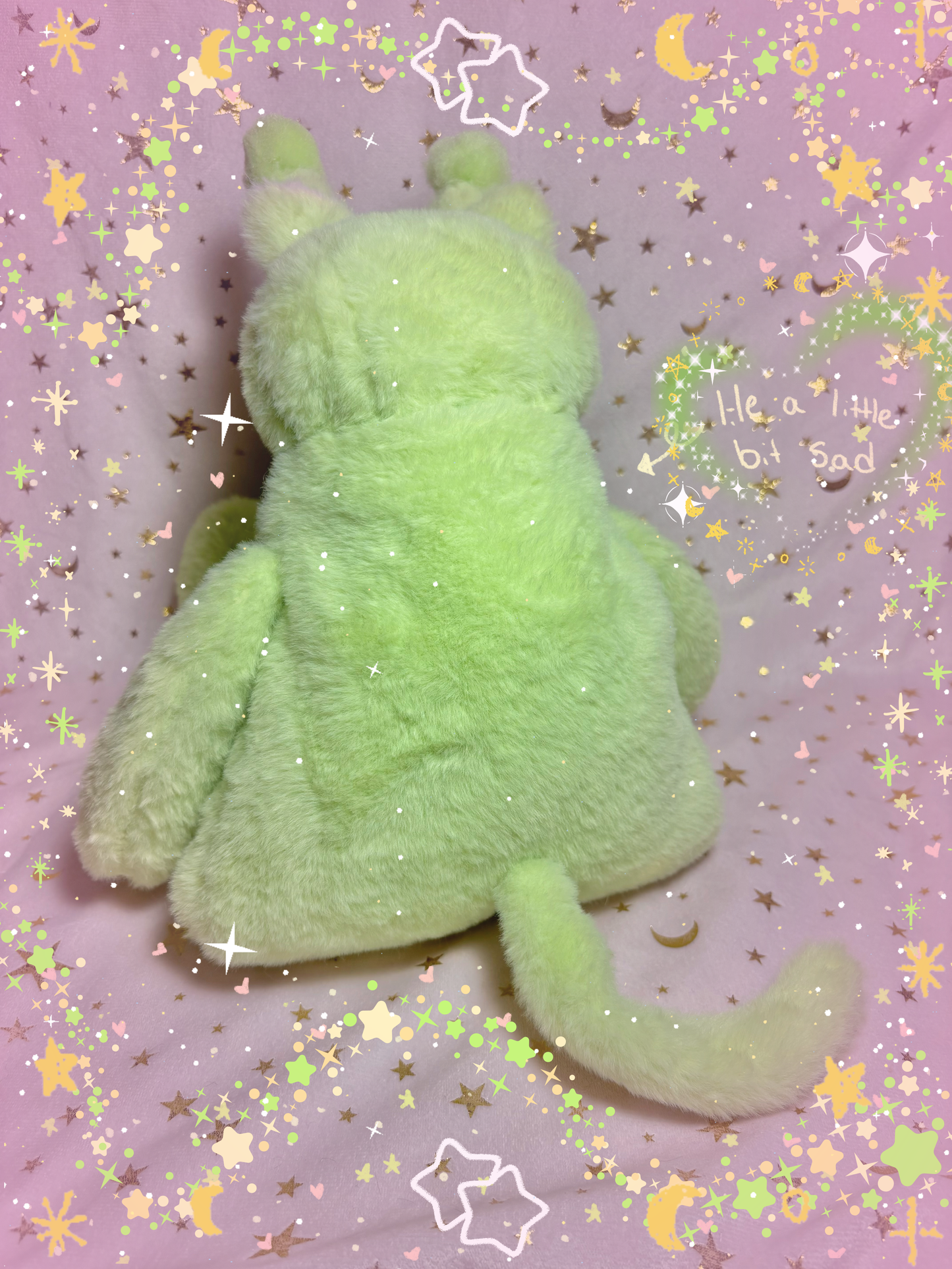 Grinkle the Alien Cat Dollie