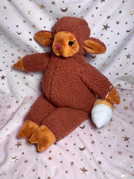 Ginger the Pumpkin Spice Lamb Dolly