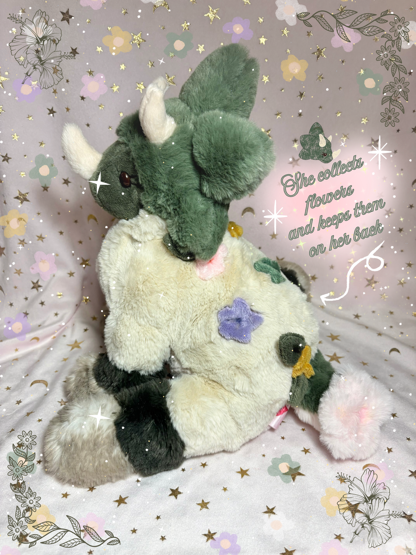 Flora the Triceratops Tubby
