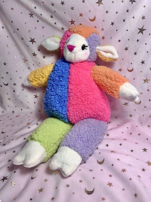 Baby Bow Lamb Dolly