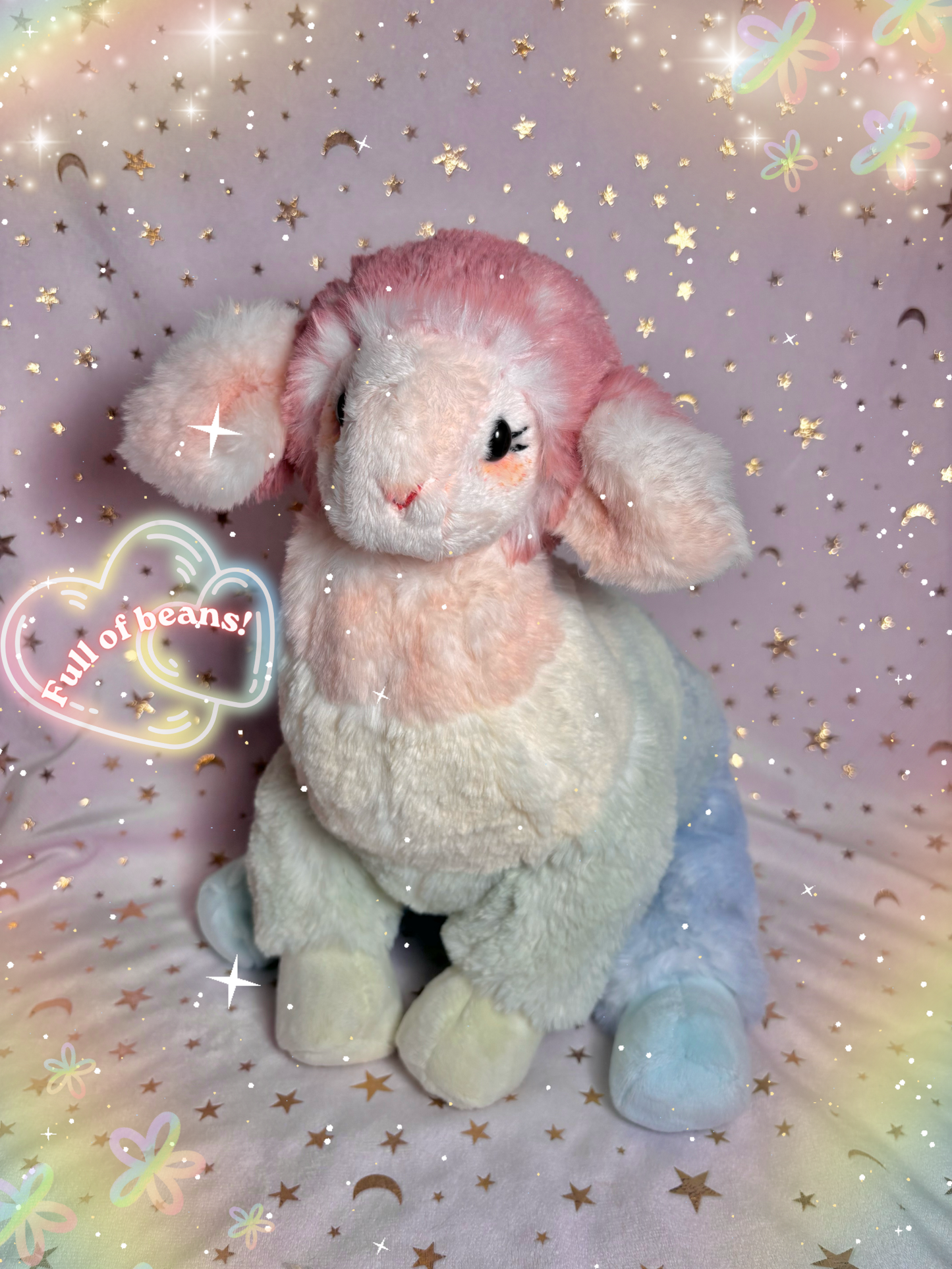 Chalky the Rainbow Lamb Tubby
