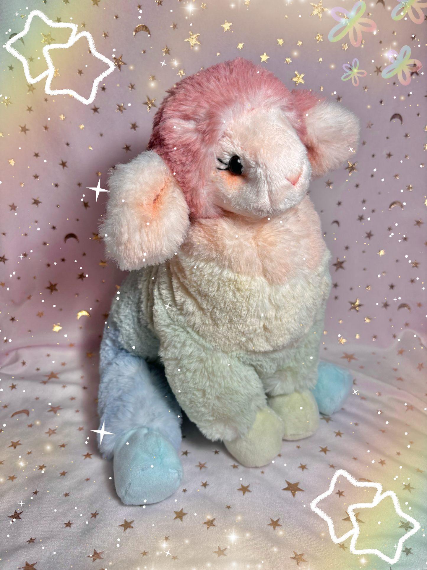 Chalky the Rainbow Lamb Tubby
