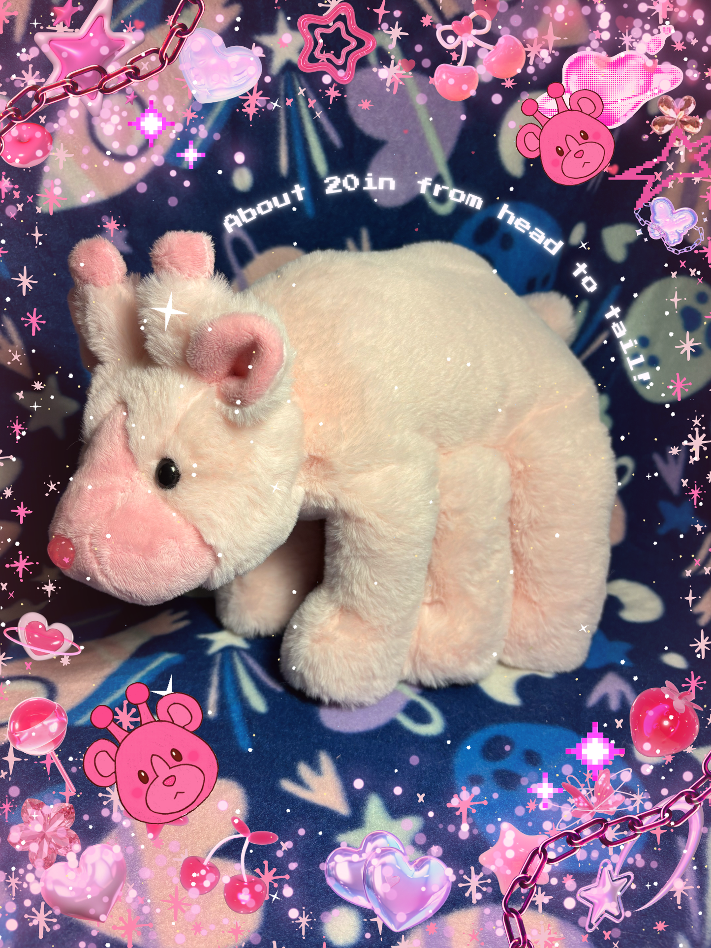 Pink Glorpi Teddy