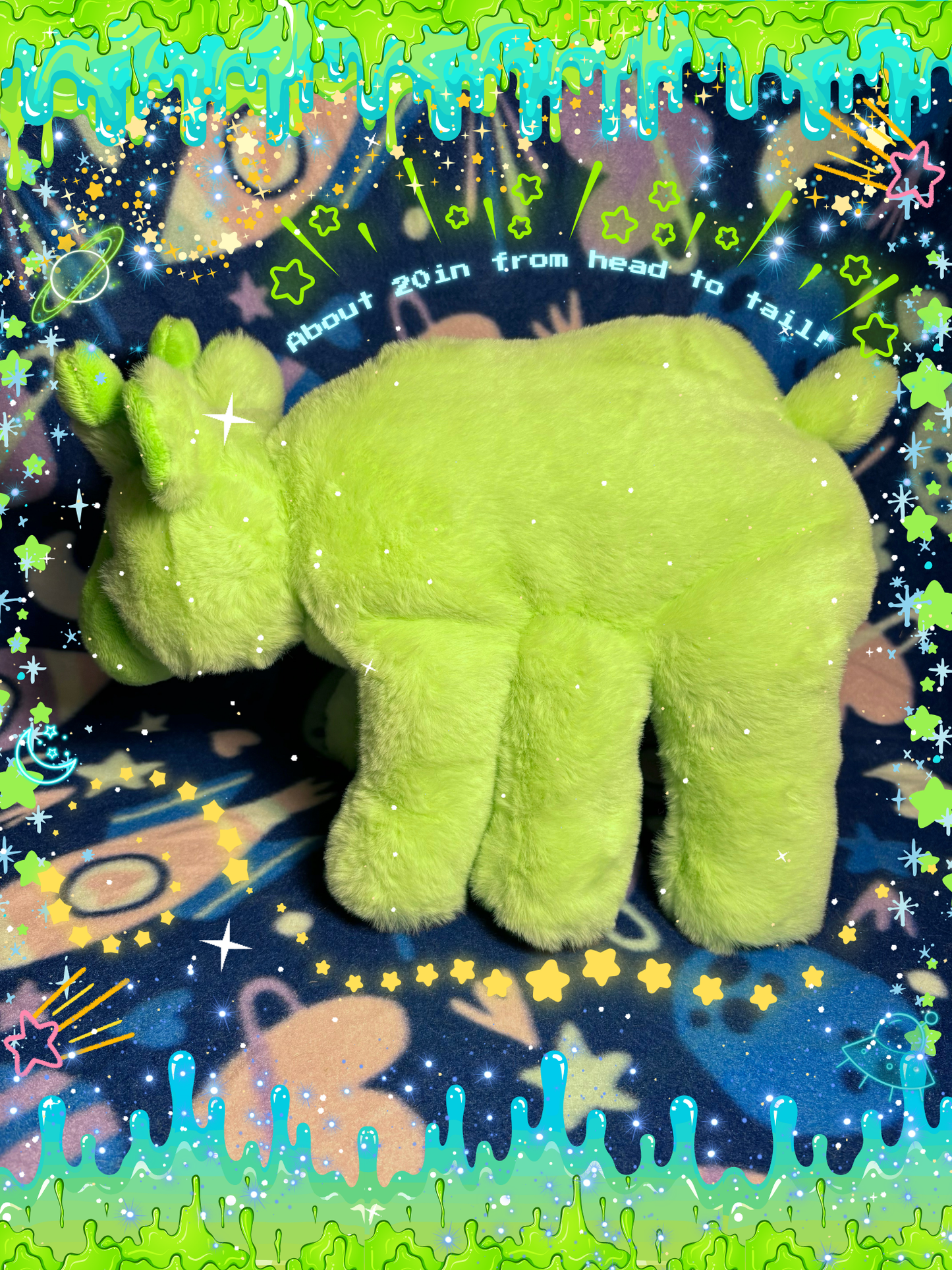 Green Glorpi Teddy