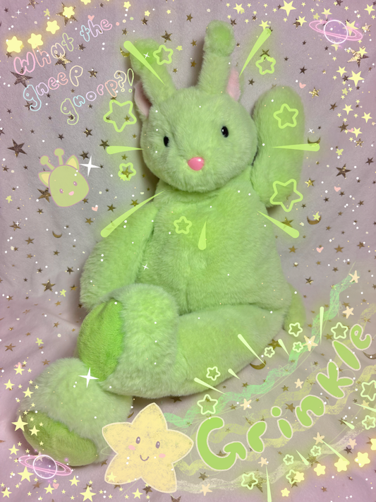 Grinkle the Alien Cat Dollie