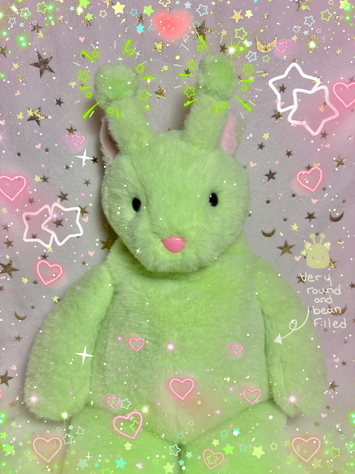 Grinkle the Alien Cat Dollie