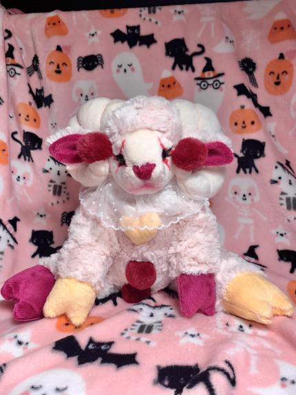 Kenny the Pagliacci Clown Lamb Dolly