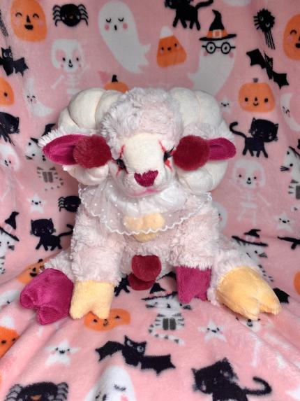 Kenny the Pagliacci Clown Lamb Dolly