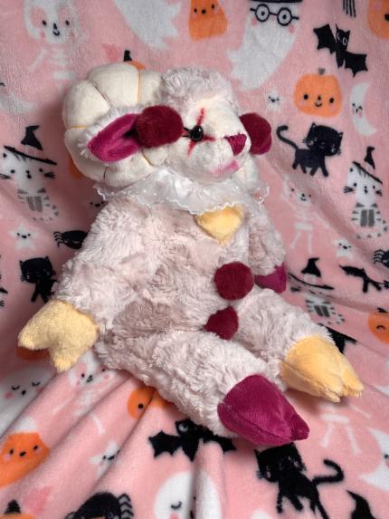 Kenny the Pagliacci Clown Lamb Dolly