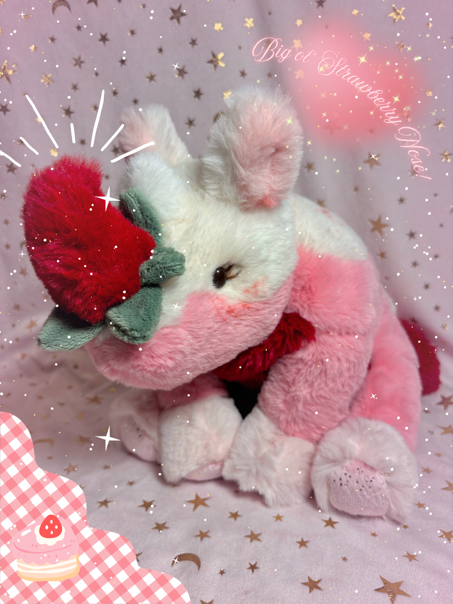 Merengue the Strawberry Shortcake Rhino Tubby