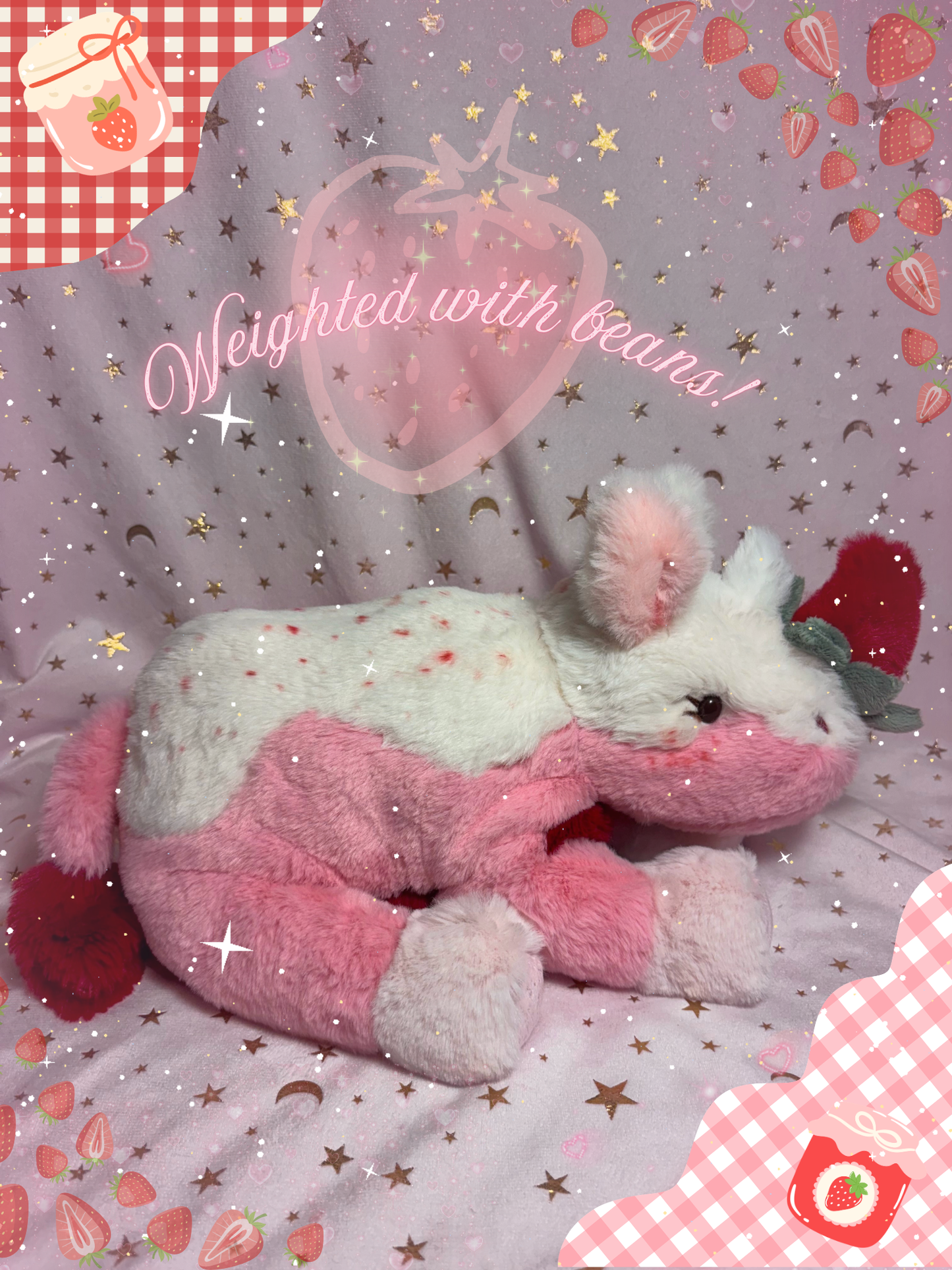 Merengue the Strawberry Shortcake Rhino Tubby