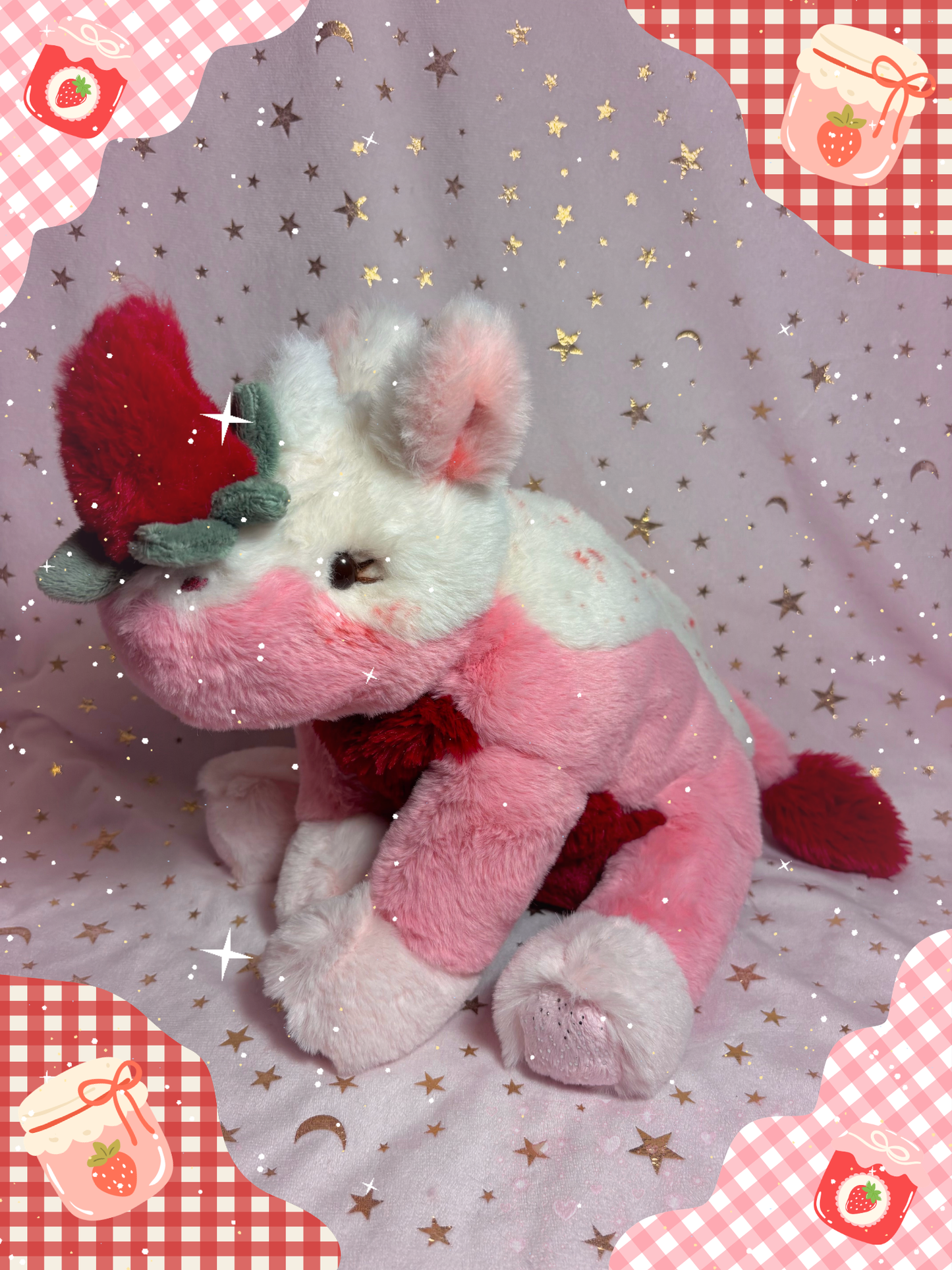 Merengue the Strawberry Shortcake Rhino Tubby