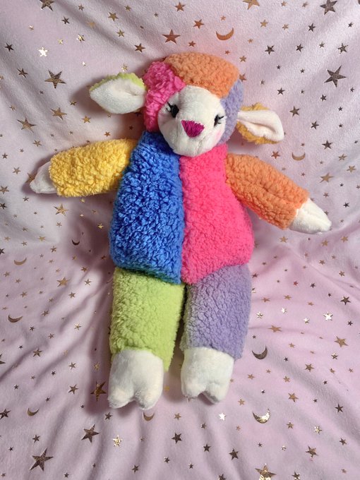 Baby Bow Lamb Dolly